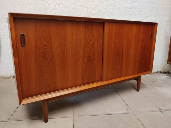Enfilade danoise en teck OS11 par Arne Vodder pour Sibast Furniture