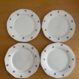 Assiettes à dessert Digoin Sarguemines