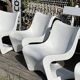 2 paires de fauteuils Silene de M.Borgnat