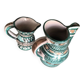 Picault Pitcher and Milk Jug Set