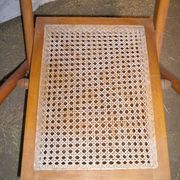 Fauteuil canné pliant début XX