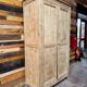 Antique wardrobe in solid cherry wood - 19th century