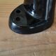 Art Deco statuette of a woman – Elegant dancer – Black earthenware – 1950s