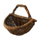 Rattan basket to hang