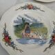 Alsatian plates Obernai earthenware Sarreguemines