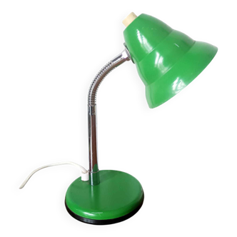 Vintage green cocotte lamp 1950