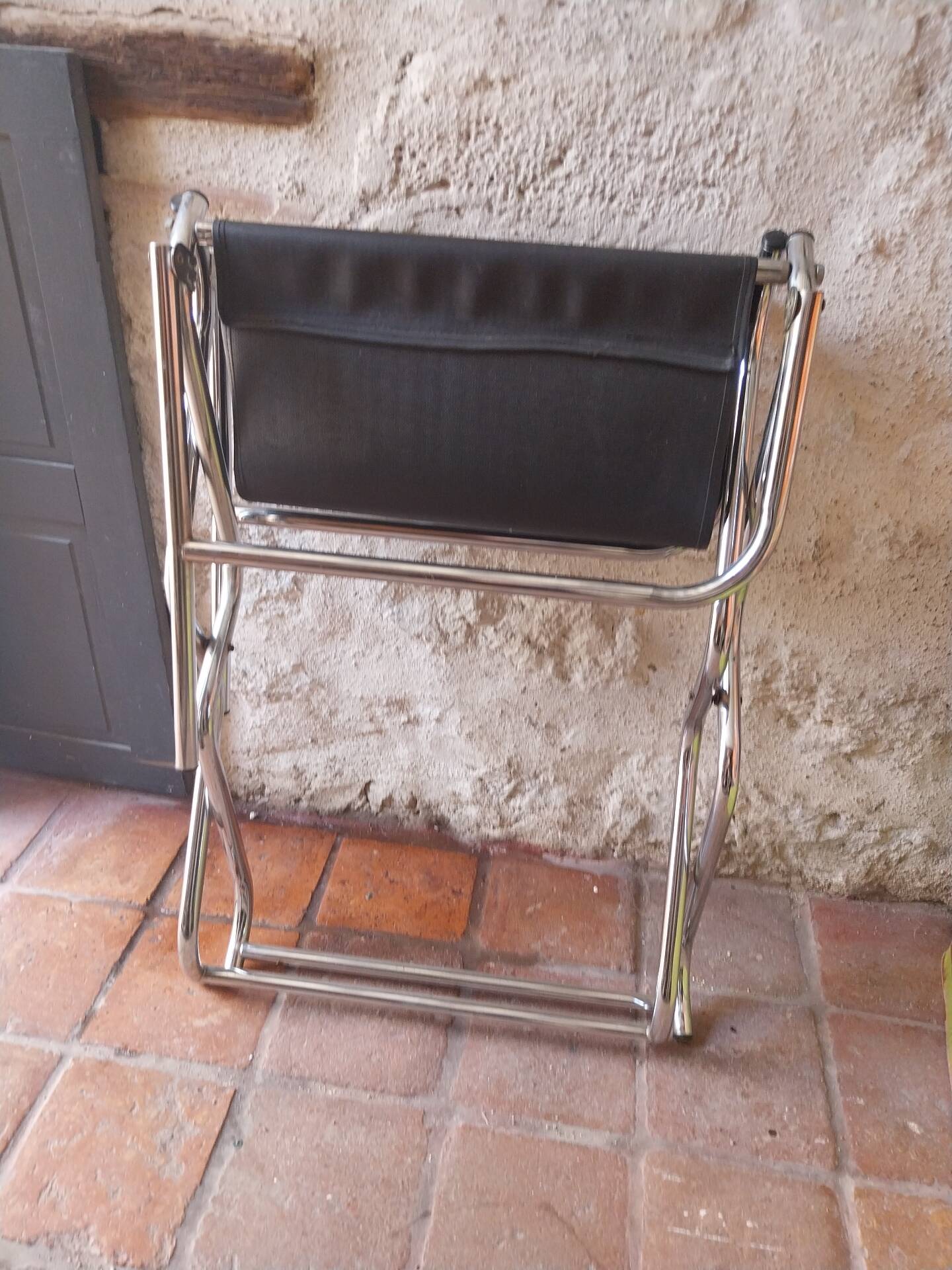 Chaise pliante tubulaire