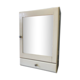 Wooden medicine cabinet