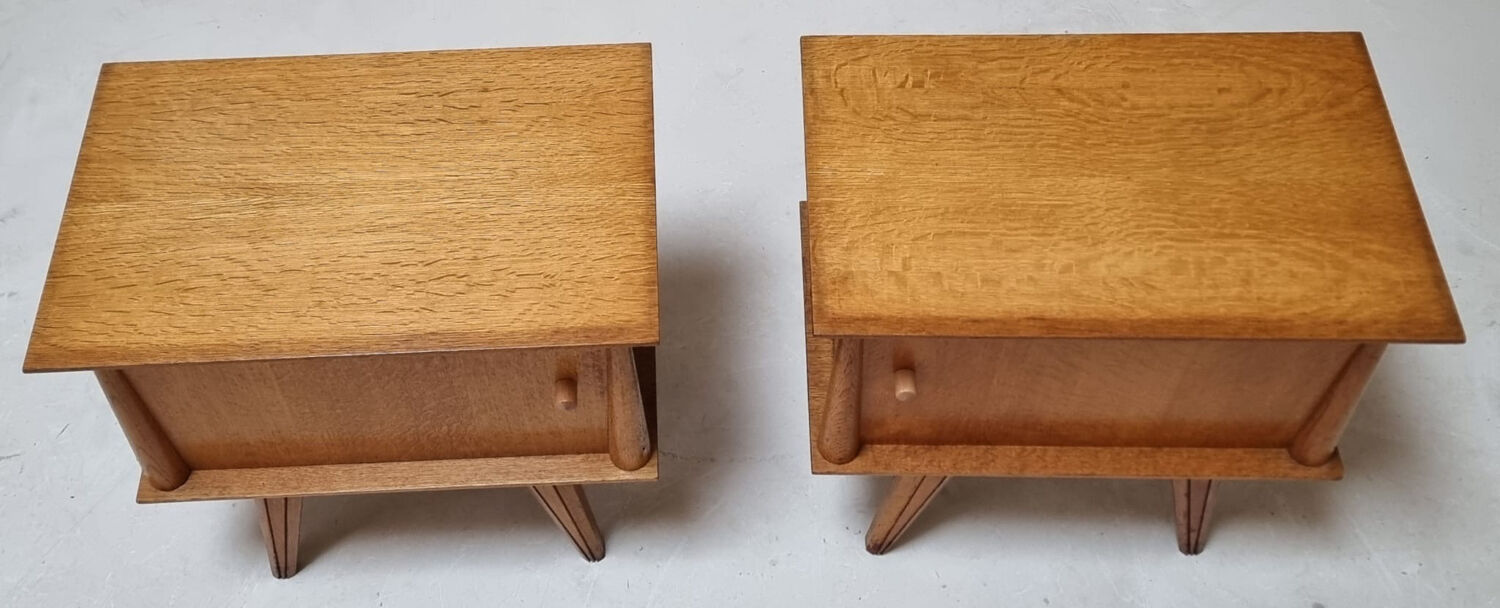 Mid-century bedside table