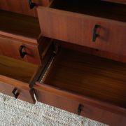 Commode coiffeuse Danoise en teck vintage 1960