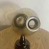 Art Deco smoked glass carafe