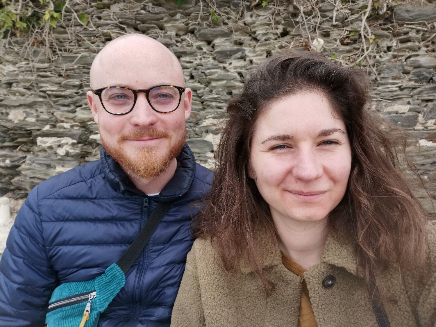 Vintage molded globe glass wall lamp