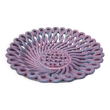 Vallauris ceramic slip fruit bowl