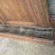 Coat rack wall mirror