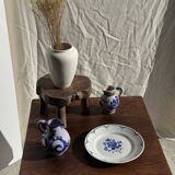 Blue mini carafe West Germany H14.5