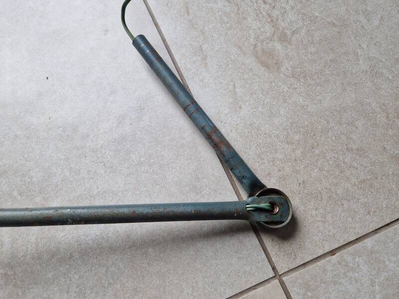 Jumo workshop lamp model GS1 - articulated industrial loft design - 1950