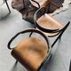 Lot de 4 chaises enfant en bois & métal