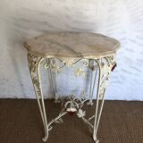 Old wrought iron console