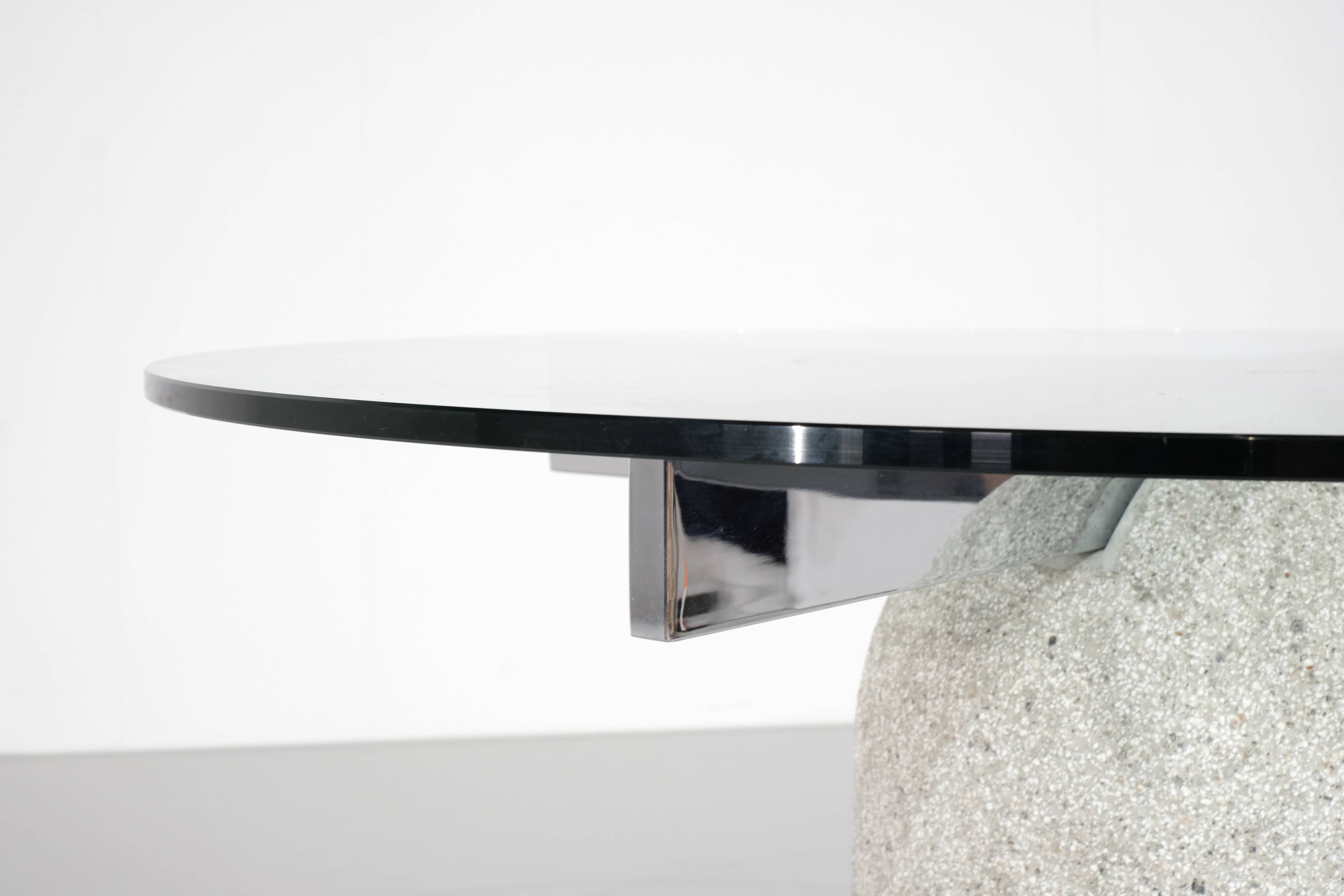 Paracarro dining table by Giovanni Offredi for Saporiti - 1970s