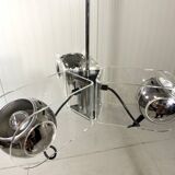 Gino Sarfatti style plexiglass hanging lamp 1970’s
