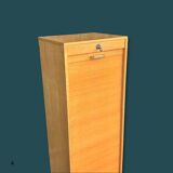 Curtain filing cabinet