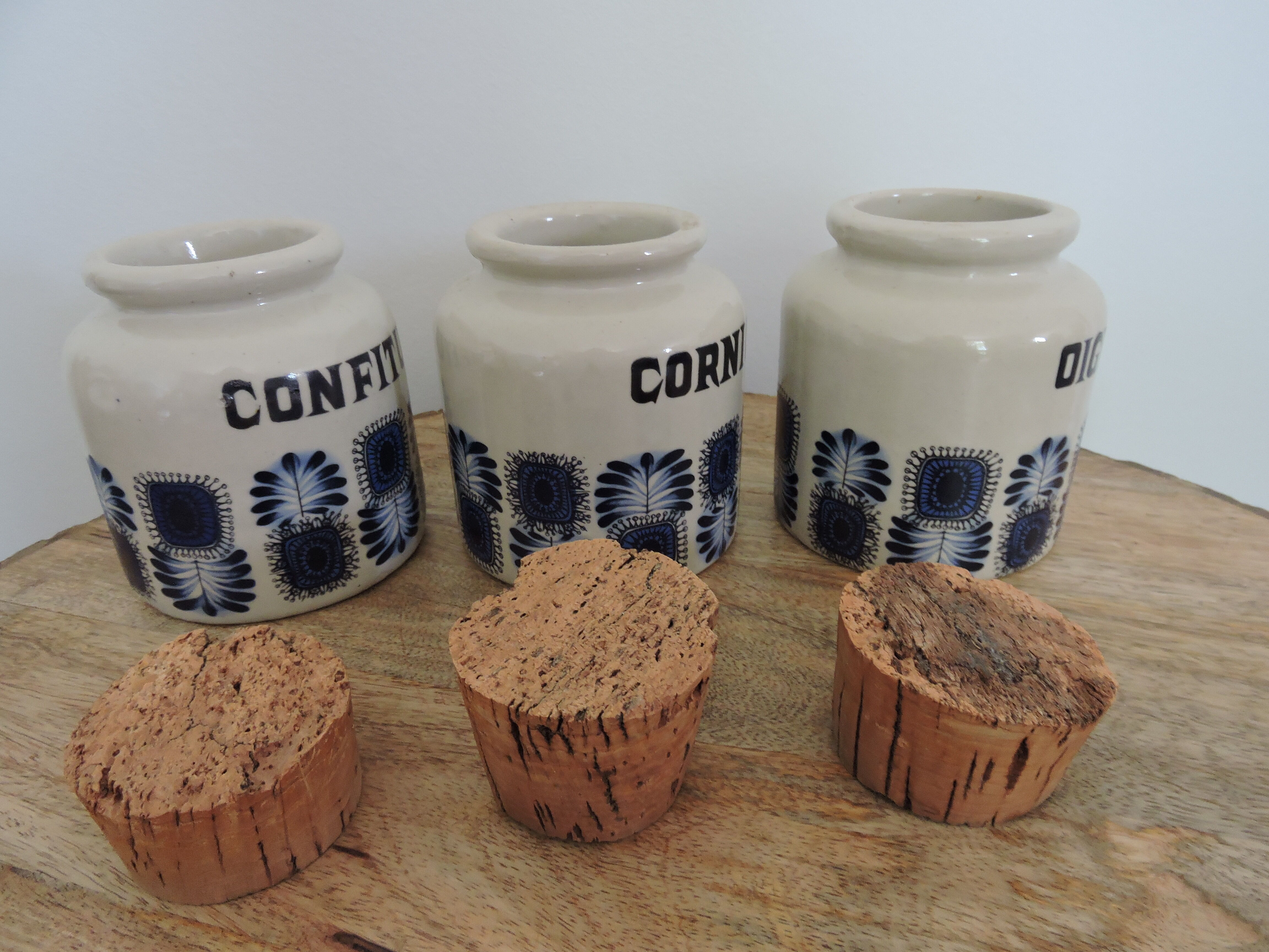 Vintage pot of sandstone kitchen