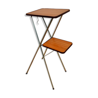 Table d'appoint en formica années 70s