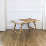 Rattan coffee table