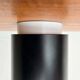Vintage minimalist ceiling light from Ikea, 1980s.
