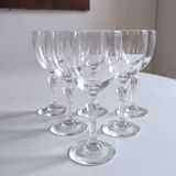 Set of 6 wine glasses