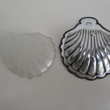 Butter shell silver metal epns sheffield