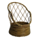 A cane tub type chair