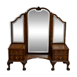 Coiffeuse en noyer, style