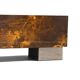 Table Basse Vintage Guy Lefèvre - Laque Écaille & Métal (Années 70)