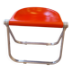 Vintage red Pluff stool – Anonima Castelli
