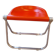 Vintage red Pluff stool – Anonima Castelli