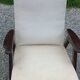 Pair of Scandinavian-style armchairs with splayed legs from the 1950s