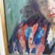 Leopoldo Santa Maria de Obregon Portrait of a woman Painting
