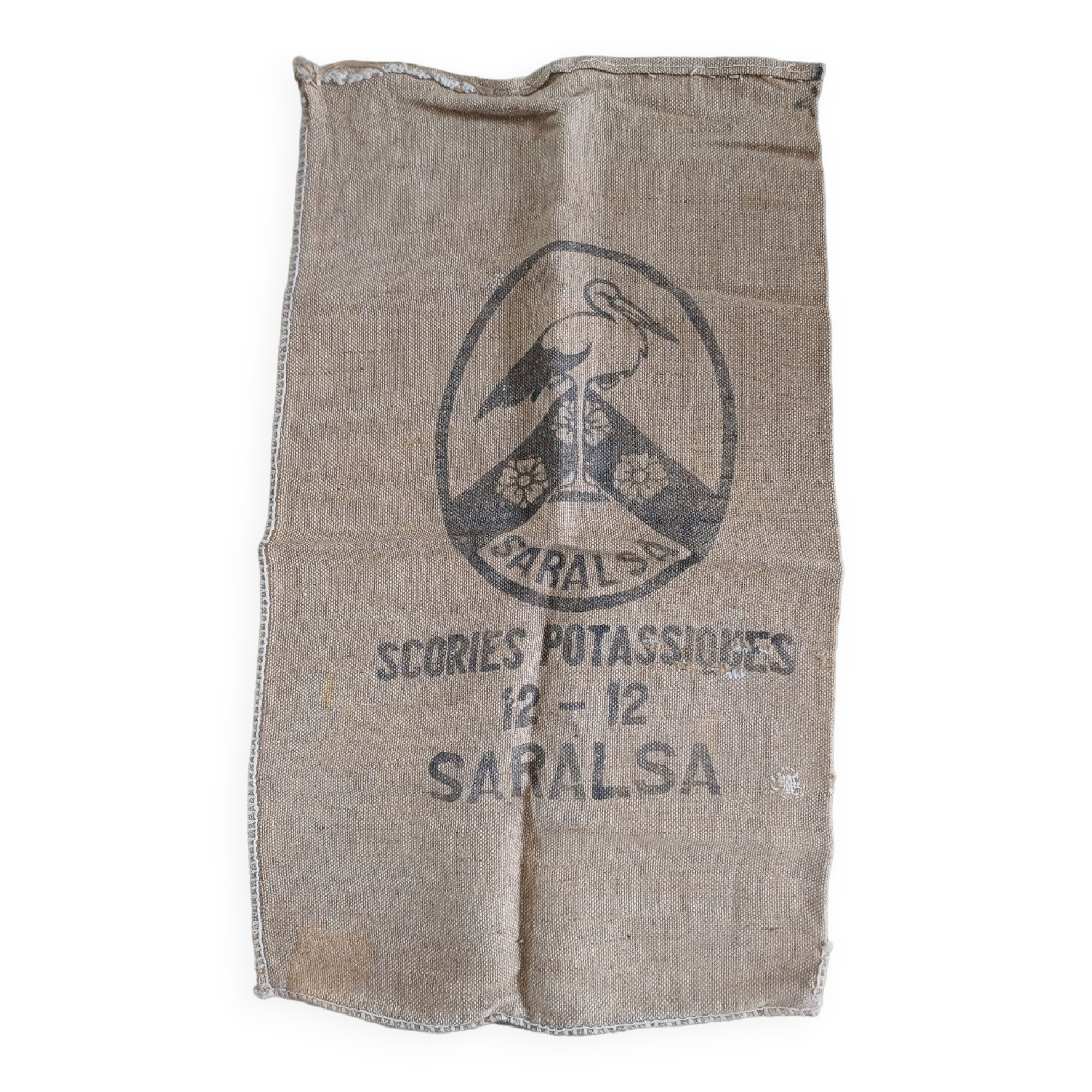 Alsatian burlap bag