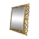 Miroir En Bois Doré, XIXème Siècle, 80cm x 100cm