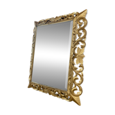 Miroir En Bois Doré, XIXème Siècle, 80cm x 100cm