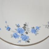 Set of 11 plates dessert and 1 dish of the pottery of onnaing