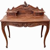 Louis XV desk, 19th century, carved.