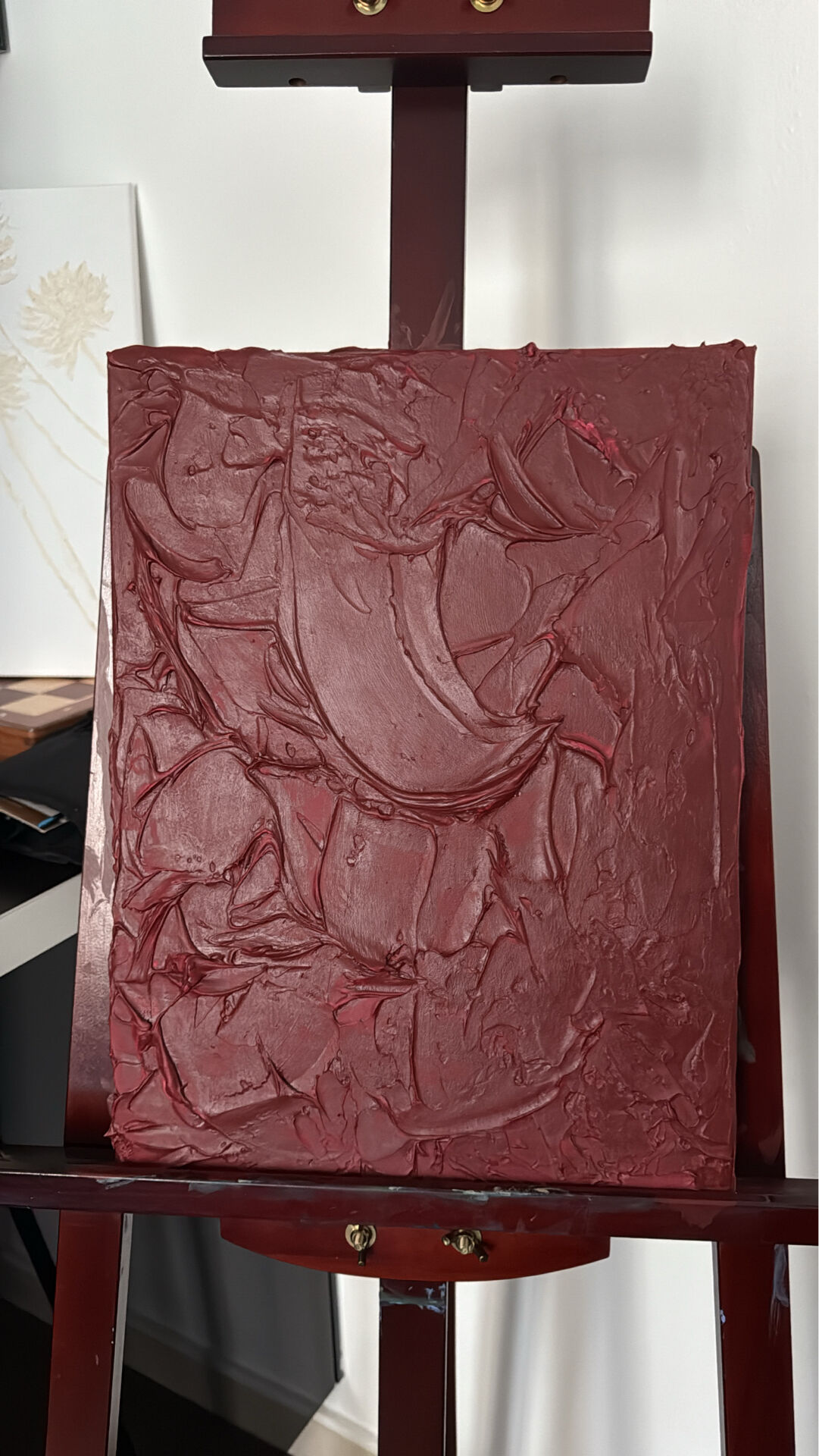 Burgundy Relief
