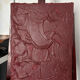 Burgundy Relief
