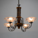 Art deco chandelier  1930s