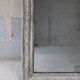 Large mirror early 19th old in patinated wood and mercury