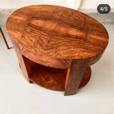 Guéridon art déco en palissandre
