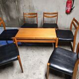 Vintage Scandinavian table extendable