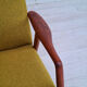 Alf Svensson, 60s, armchair model Kontur, completely restored, furniture wool